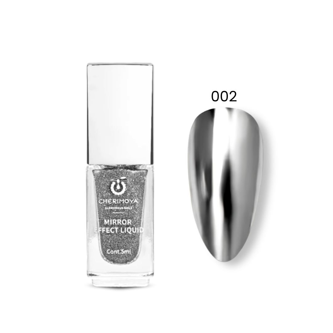 Cherimoya Mirror Effect Liquid N°002 Plateado 5ml