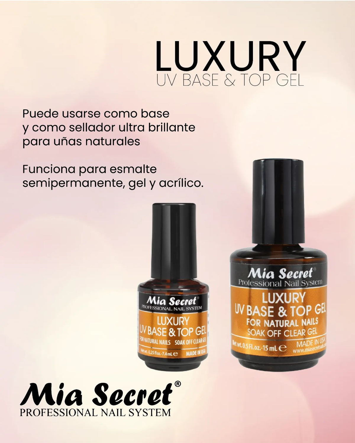 LUXURY BASE Y TOP GEL
