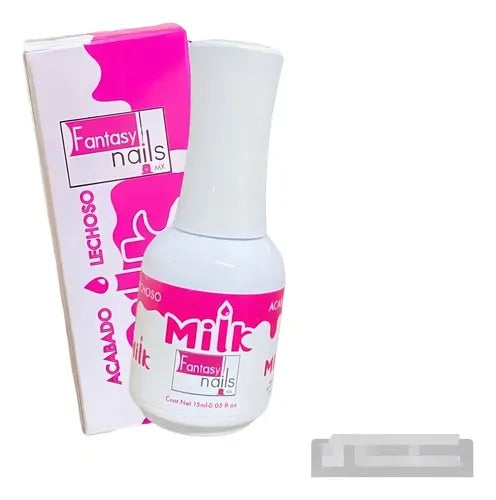 Milk gel - fantasy nails