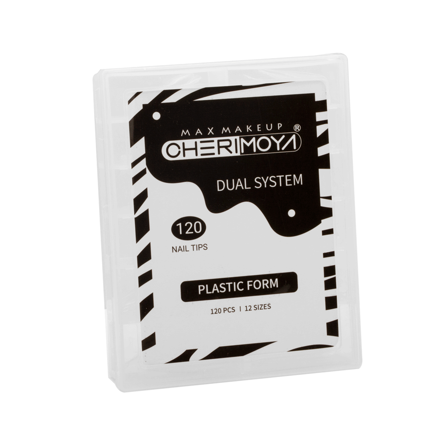 Cherimoya Dual System Plastic Form 120 Nail Tips