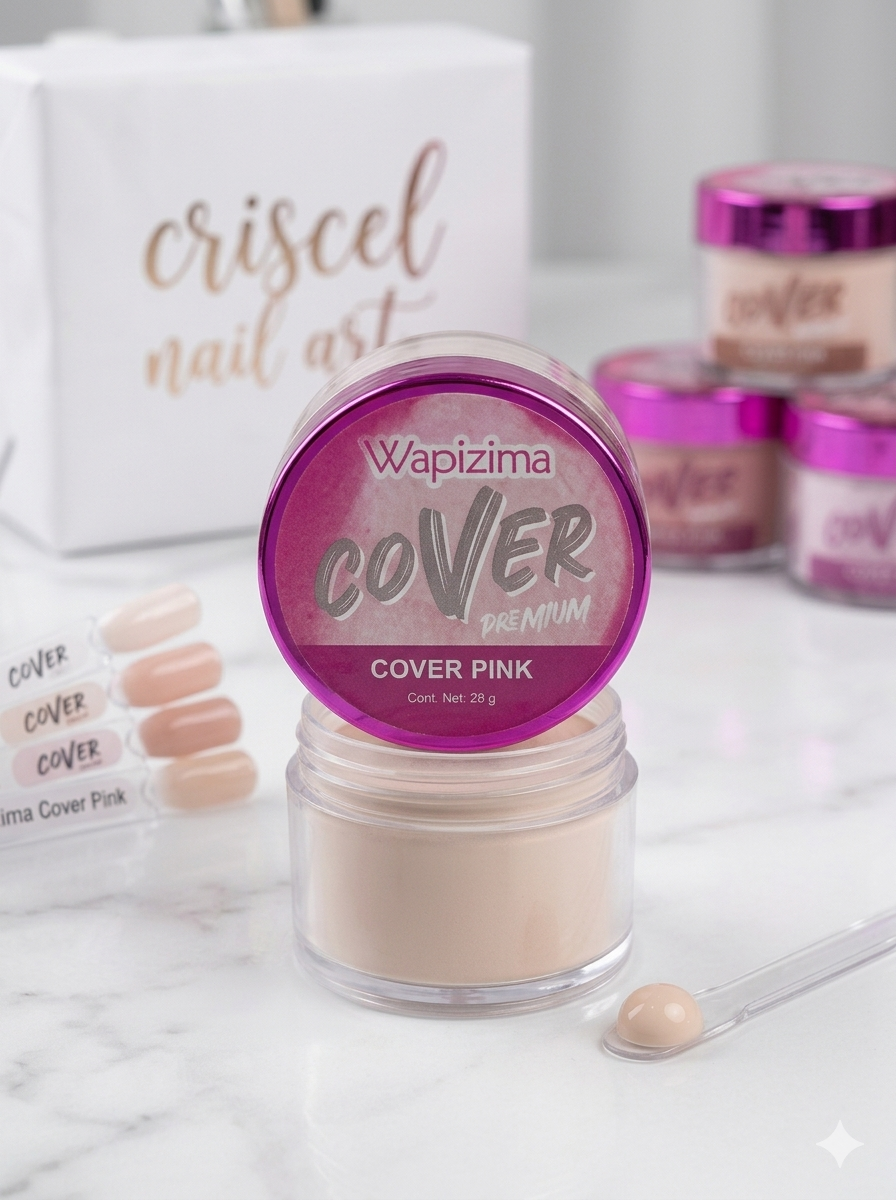 Acrílico Cover Premium en tono Cover Pink de la marca Wapizima. 28g