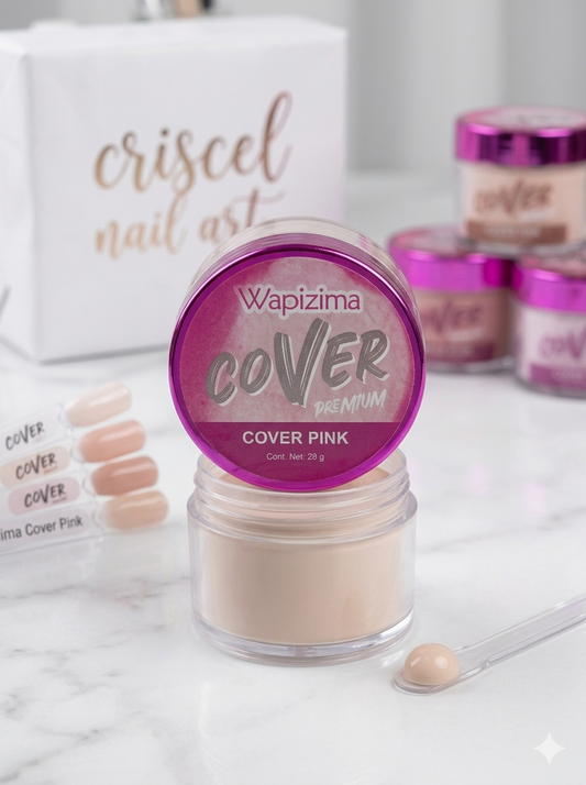 Acrílico Cover Premium en tono Cover Pink de la marca Wapizima. 28g