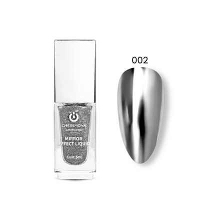 Cherimoya Mirror Effect Liquid N°002 Plateado 5ml