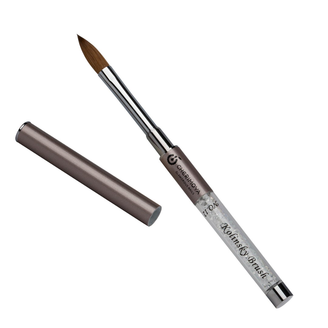 Pincel Kolinsky Brush Cherimoya No.12 - Mango Cristal
