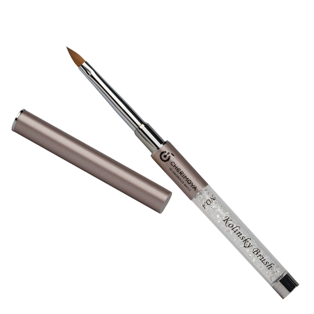 Pincel Kolinsky Brush Cherimoya No.4 - Mango Cristal