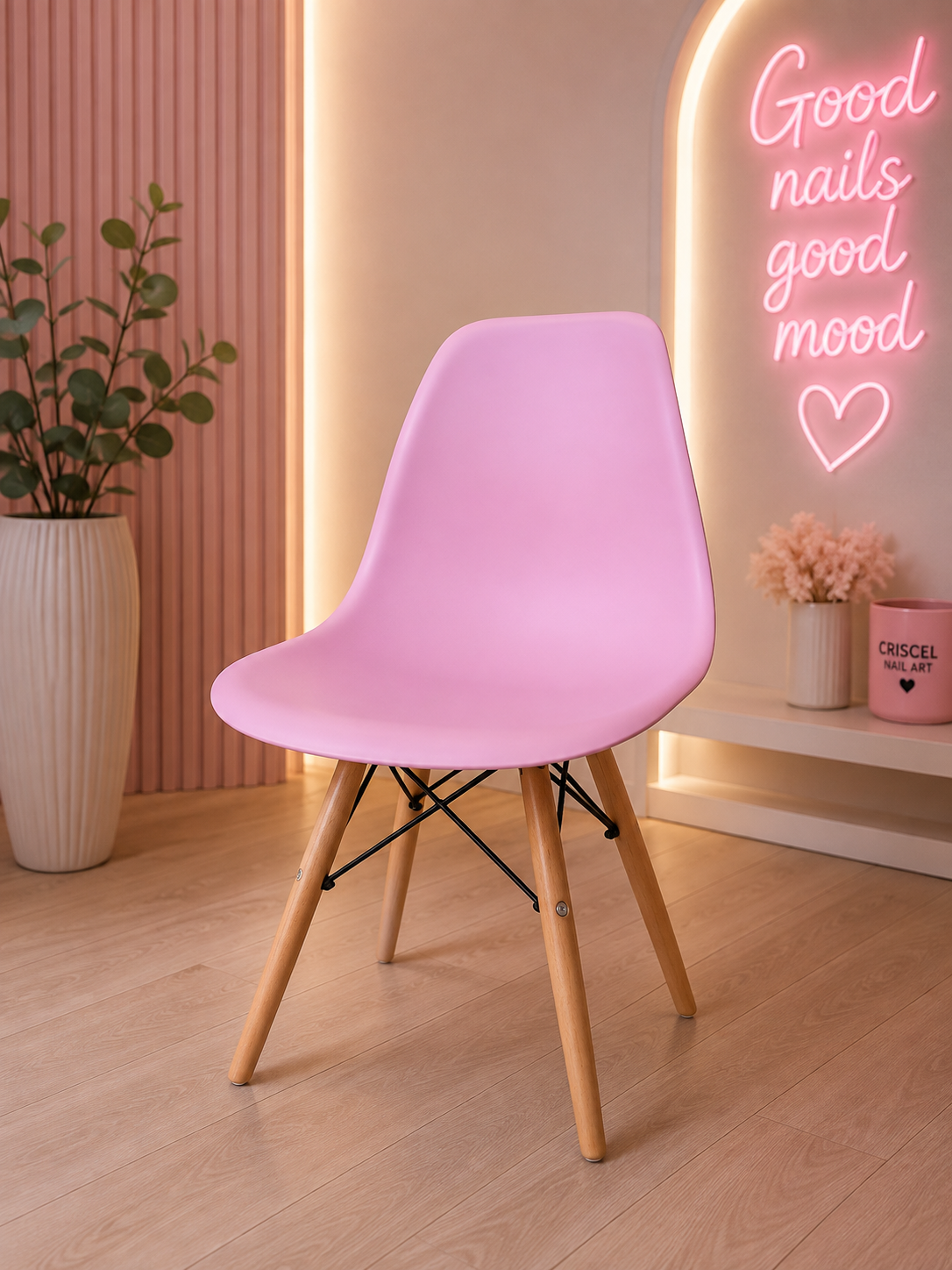 Silla Jeily Rosado