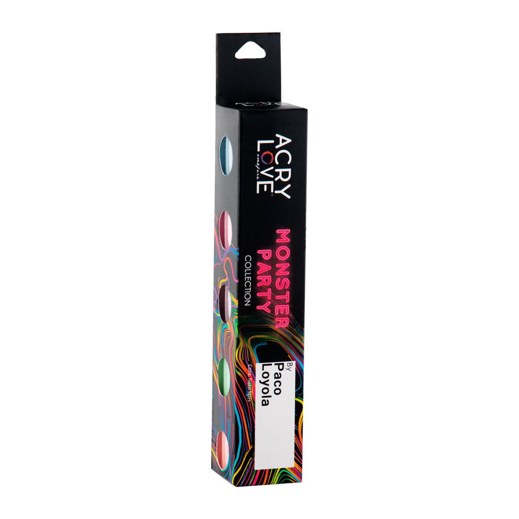 Acry love- By Paco Loyola- Colección de acrílicos de colores