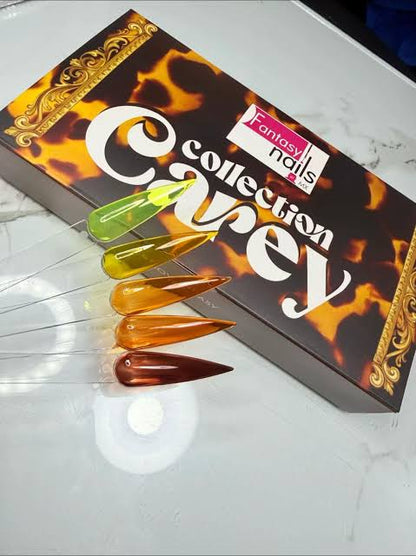 Colección Carey Vitrales Fantasy Nails Kit x 5