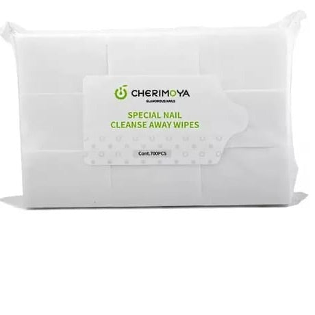 Wipes/ gasas sin peluza x 700 unidades Cherimoya color blanco